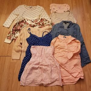 Coquette kawaii top bundle